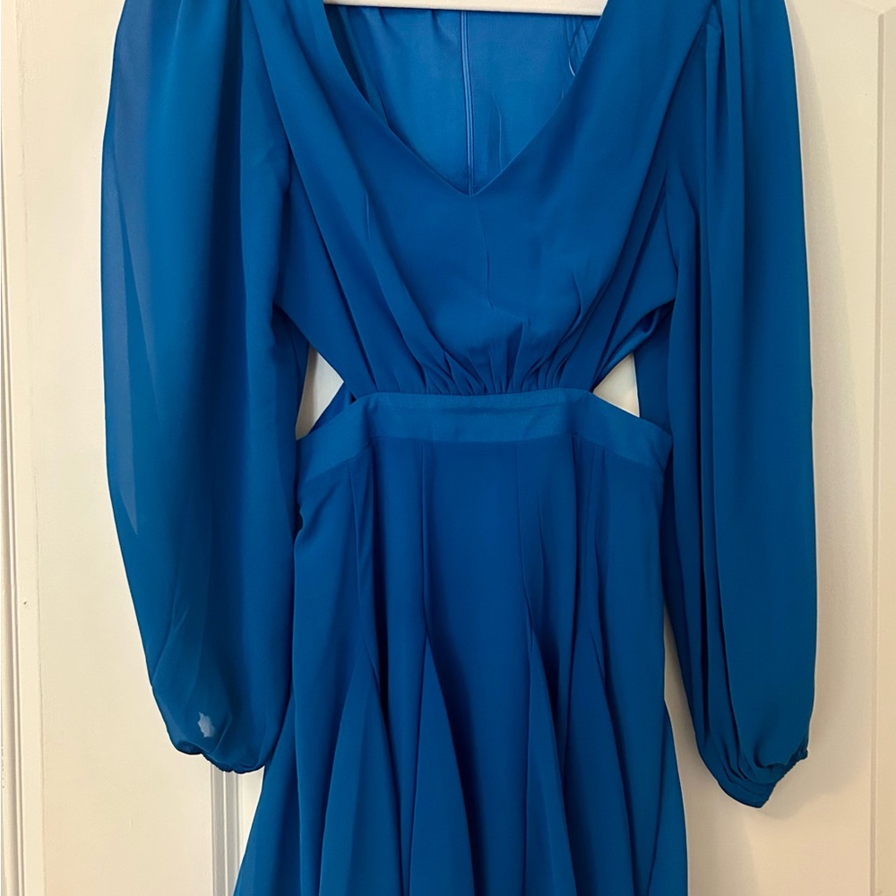 Lilly Pulitzer Vibrant Blue Long Sleeve Dress